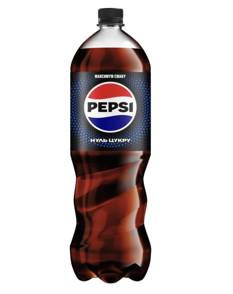 Напій сильногаз. Pepsi Black Zero Sugar 1.75 л ПЕТ